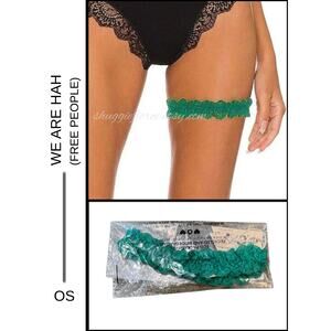 MSRP: $19 | ✨ We Are HAH “One And Done” Emerald Lace Garter ✨SAME DAY SHIP